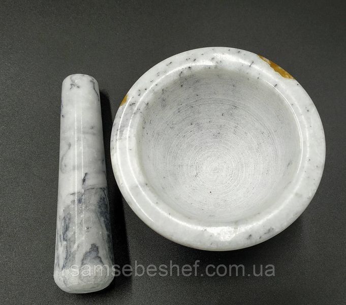 Ступка с пестиком мраморная GA Dynasty чёрная 15044 15044 фото