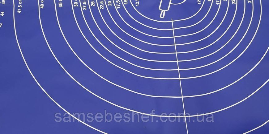 Силиконовый коврик для теста 100х60 см 21030 фото