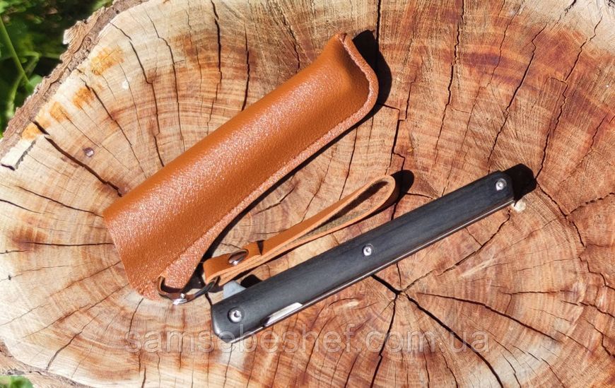 Складаний ніж напівавтомат танто Flipper M390 Black M390 фото