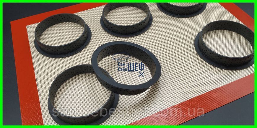 Набор перфорированных колец для тарт 6 штук Tarte Ring Round 920-ММ фото