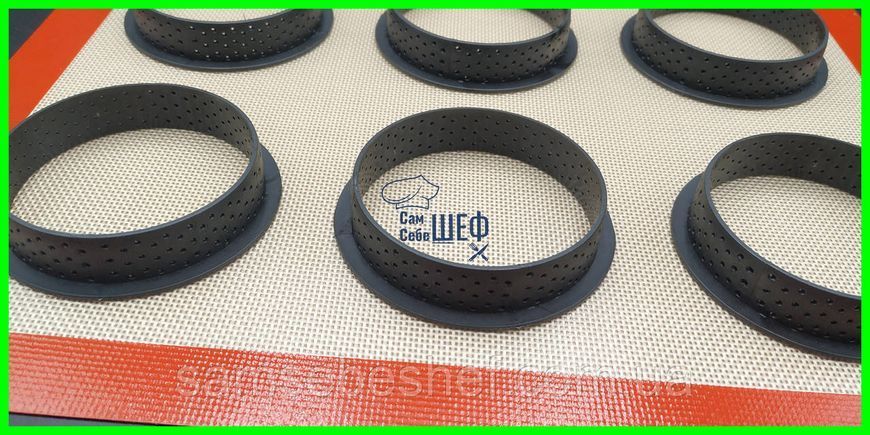 Набор перфорированных колец для тарт 6 штук Tarte Ring Round 920-ММ фото