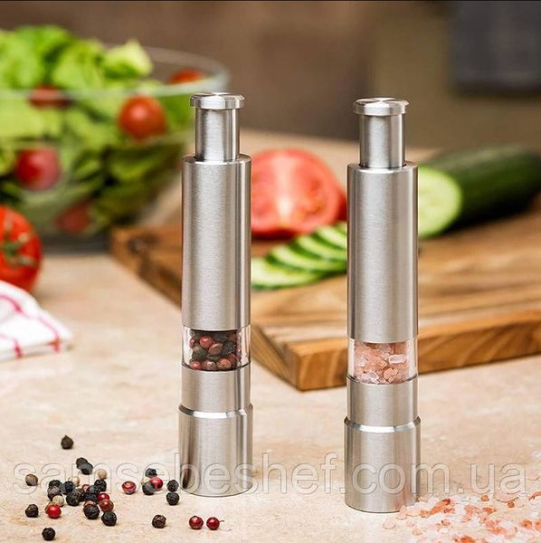 Перцемолка мельница для перца из нержавеющей стали Pepper MiLL MG600A фото