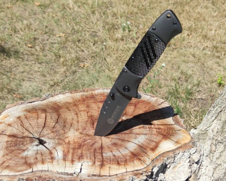 Туристичний ніж складаний Boker чорний F-83 фото