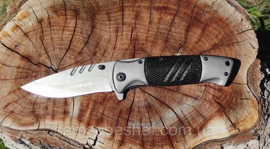Туристичний ніж складаний Boker чорний F-83 фото