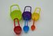 Набір мірних ложок 6 шт Measuring Cup 849-ММ фото 4