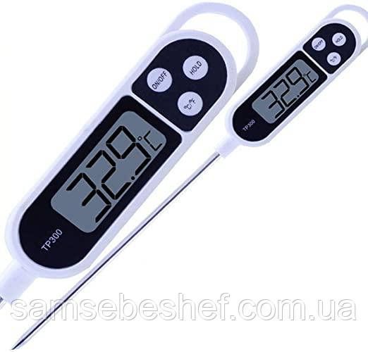 Харчовий кухонний термометр із щупом та LCD Digital Food Thermometr TP300 фото