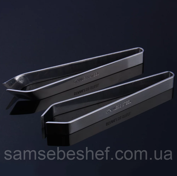 Пінцет для видалення кісточок з риби 11 см Stainless Steel 4808-П фото
